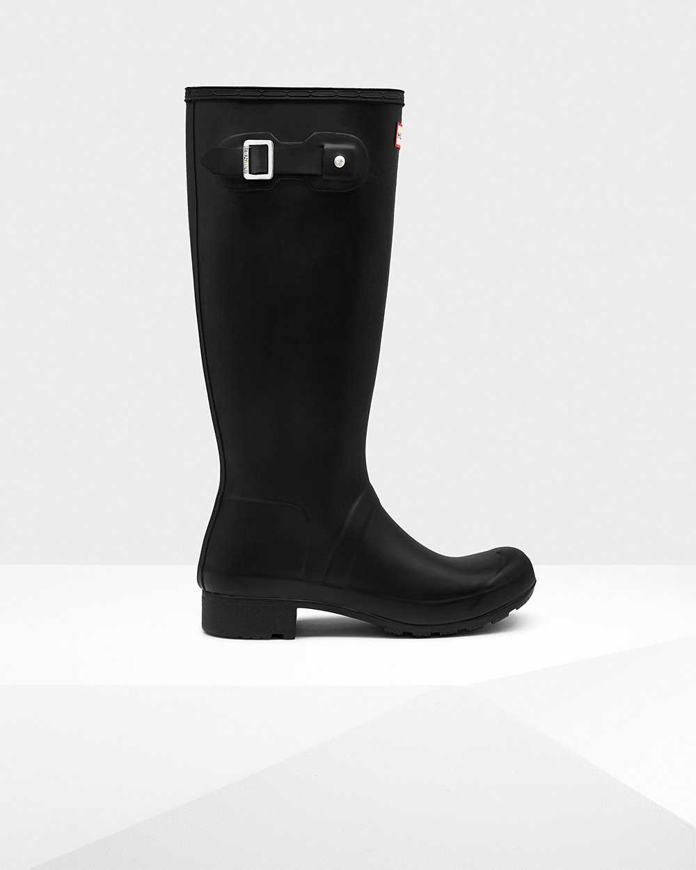 Bottes Hautes de Pluie Hunter Original Tour Foldable Femme Noir HRVTGSK-02